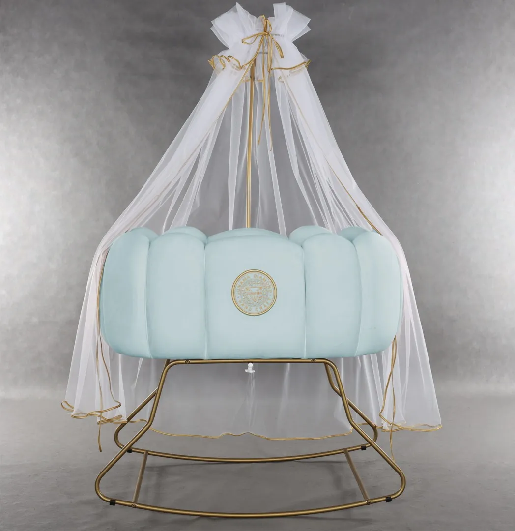 Blue Tulip Cradle — Junama lüks körpə kalyaskası, şəkil 1/1