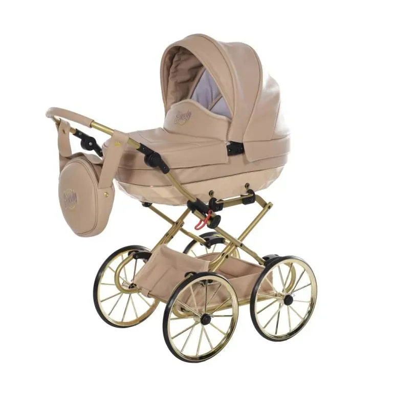 Candy Mini Beige — Junama lüks körpə kalyaskası, şəkil 1/1