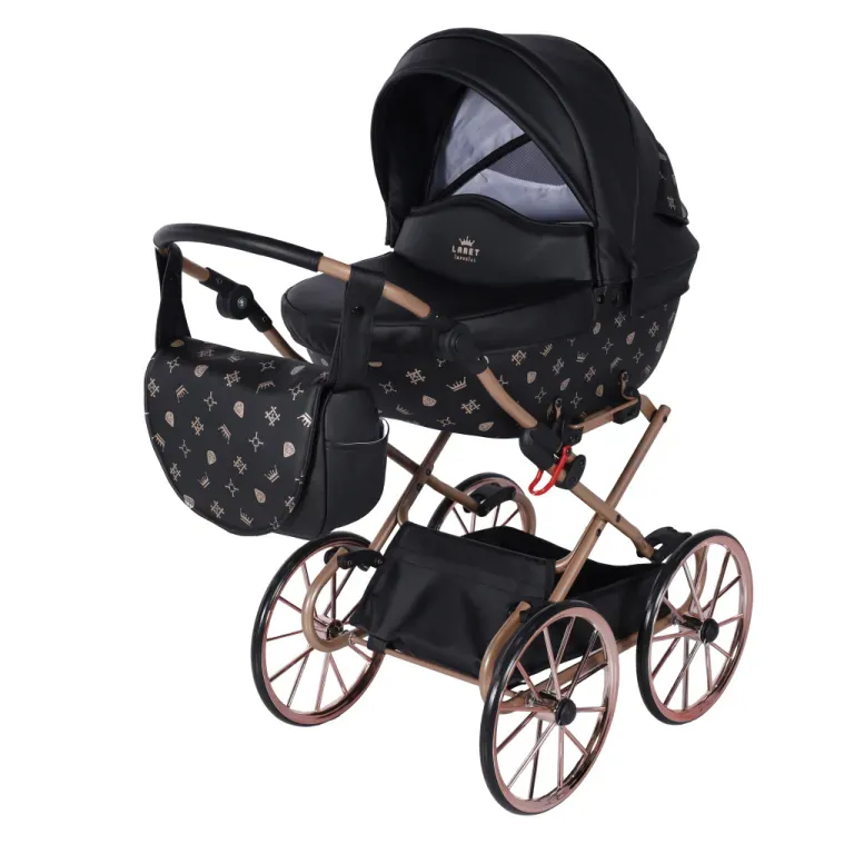 Imperial Mini Classic Black — Junama lüks körpə kalyaskası, şəkil 1/1