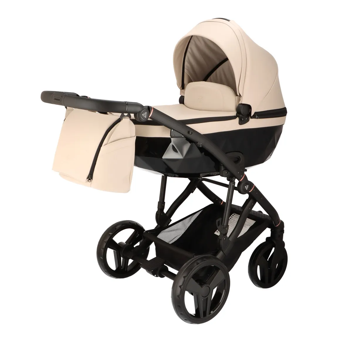 Junama Classic Beige — Junama lüks körpə kalyaskası, şəkil 1/6