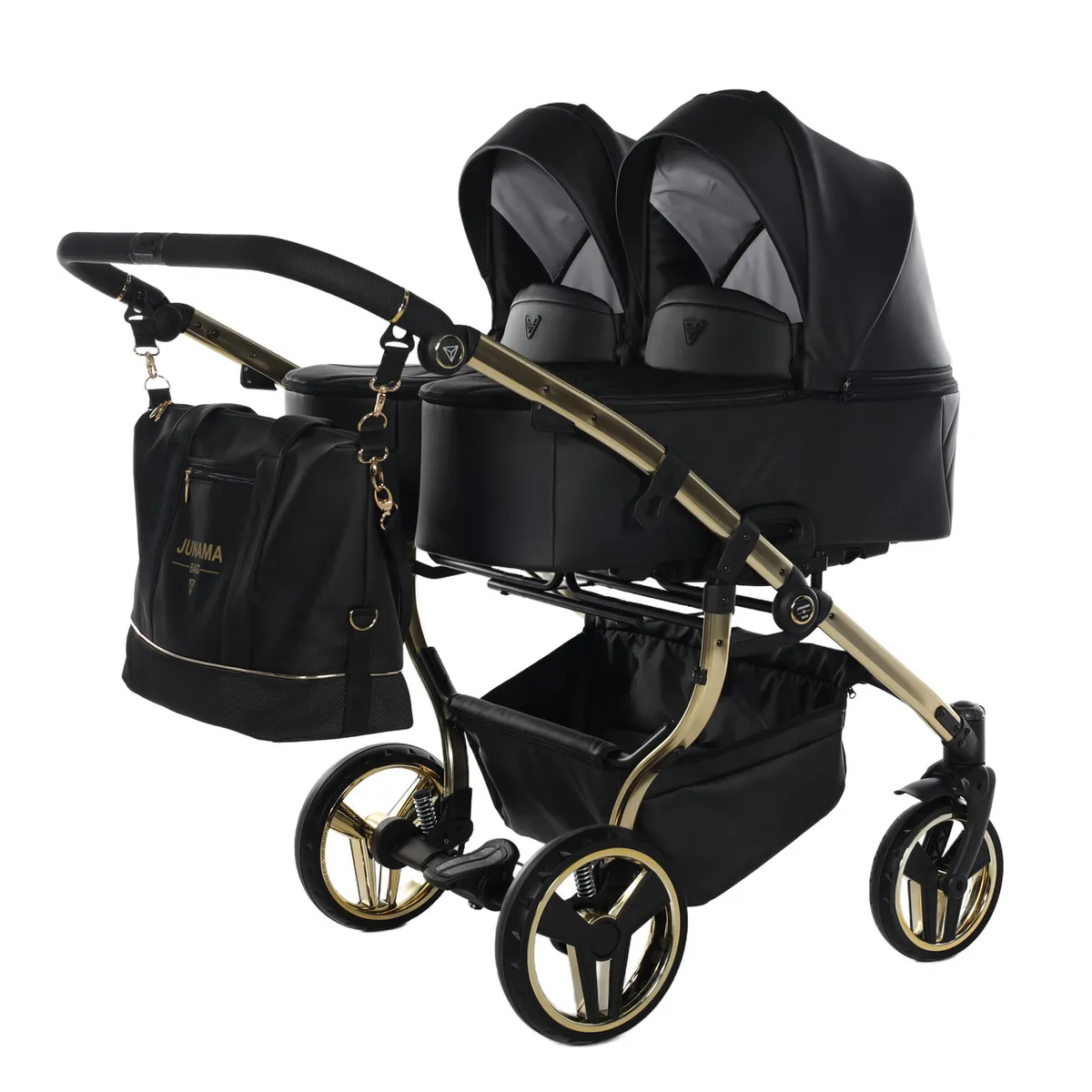 Junama Compact Duo Black Eco — Junama lüks körpə kalyaskası, şəkil 1/2