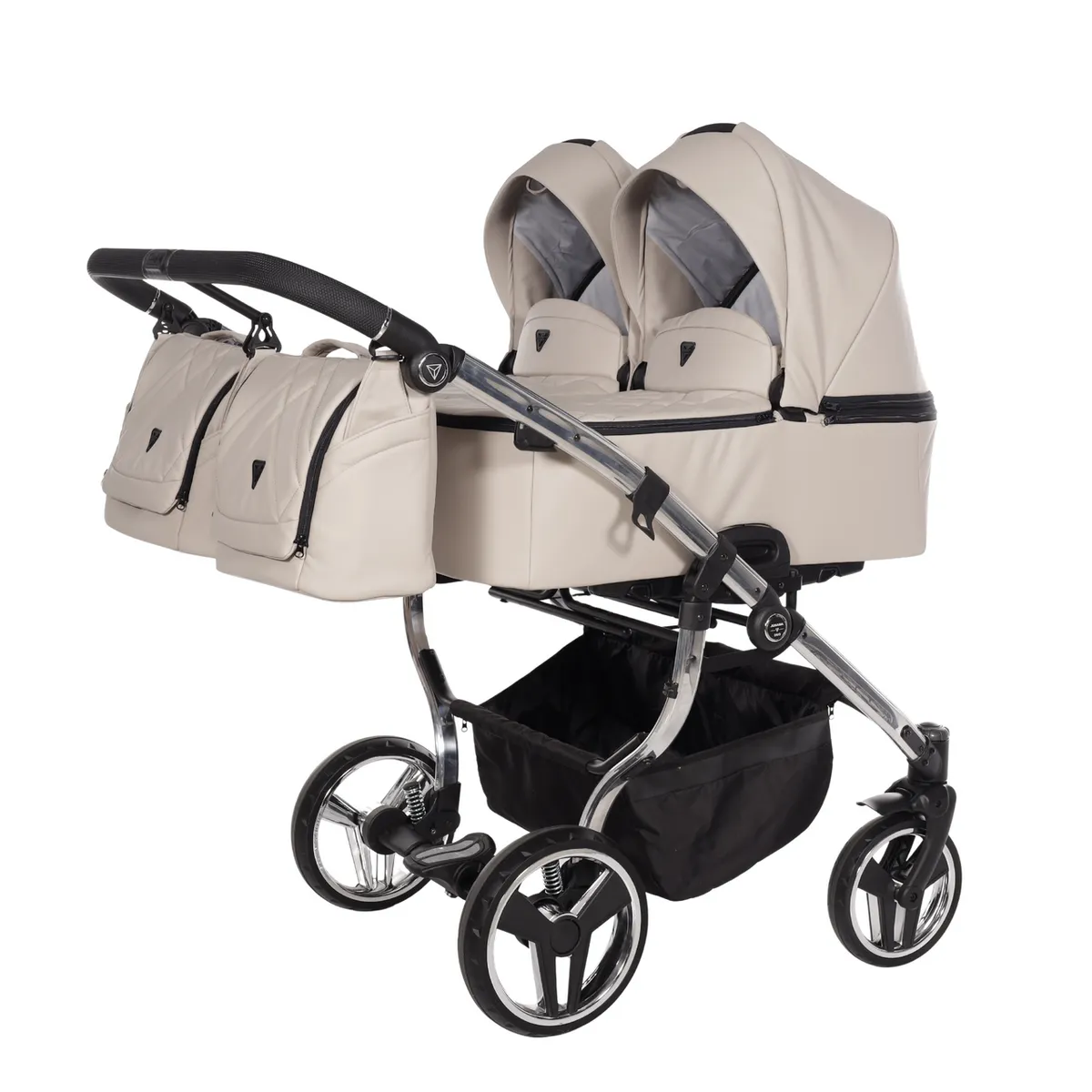 Junama Compact Duo Eco Beige — Junama lüks körpə kalyaskası, şəkil 1/15