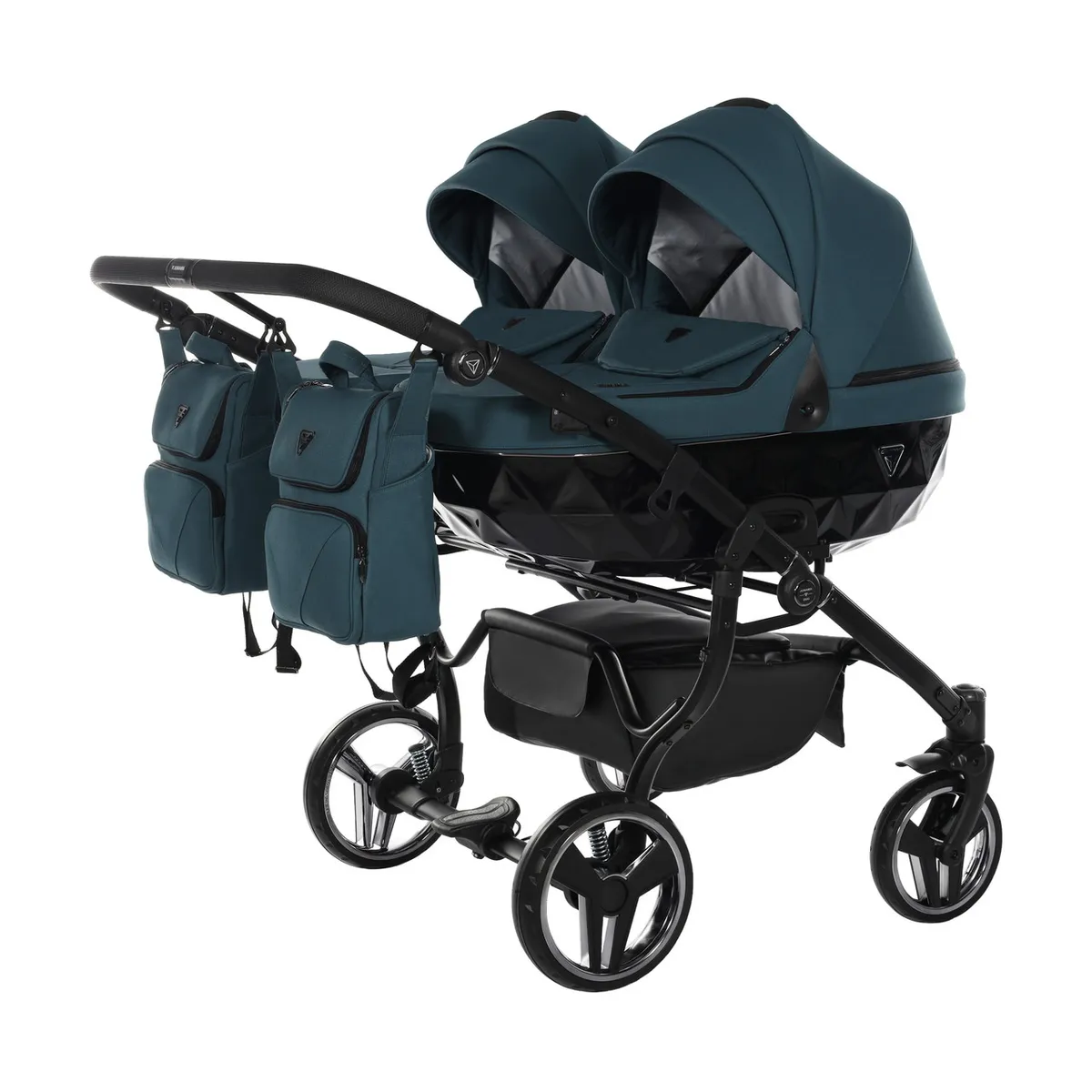 Junama Core Duo Teal — Junama lüks körpə kalyaskası, şəkil 1/15
