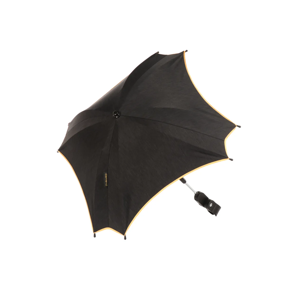 Junama Diamond S Line Black Gold Parasol — Junama lüks körpə kalyaskası, şəkil 1/1