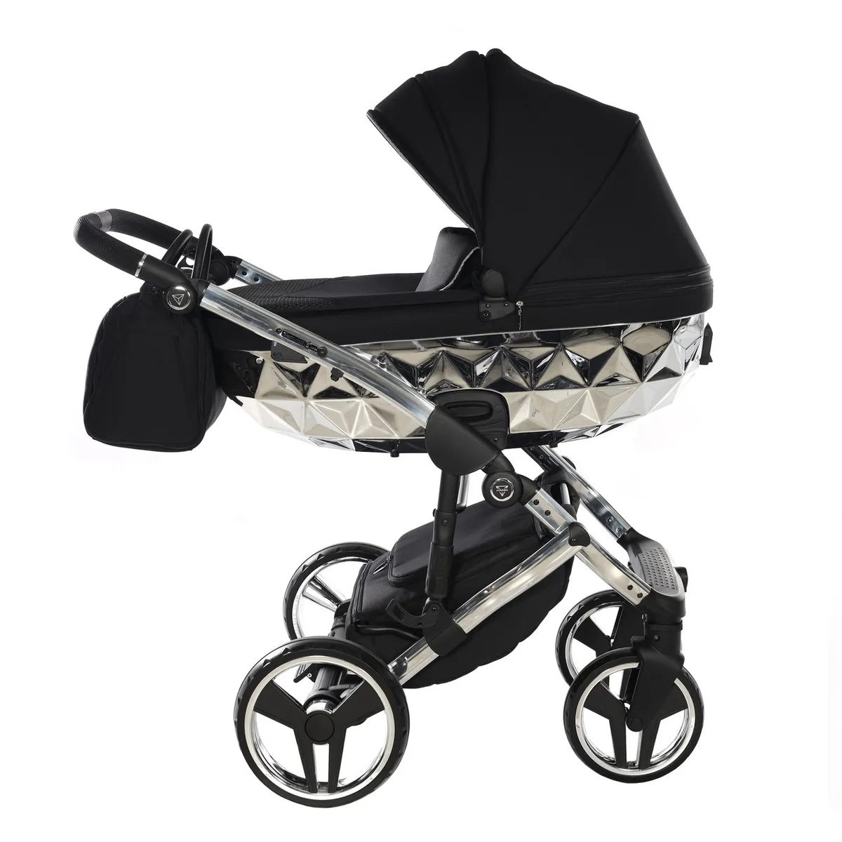 Junama Fluo Individual Mirror Black Silver — kiçik şəkil 3