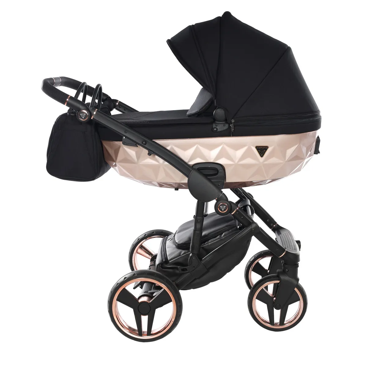 Junama Fluo Individual Satin Black Rose Gold — kiçik şəkil 3