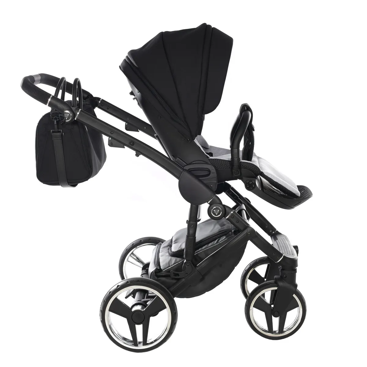 Junama Fluo Individual Satin Black Silver — kiçik şəkil 9