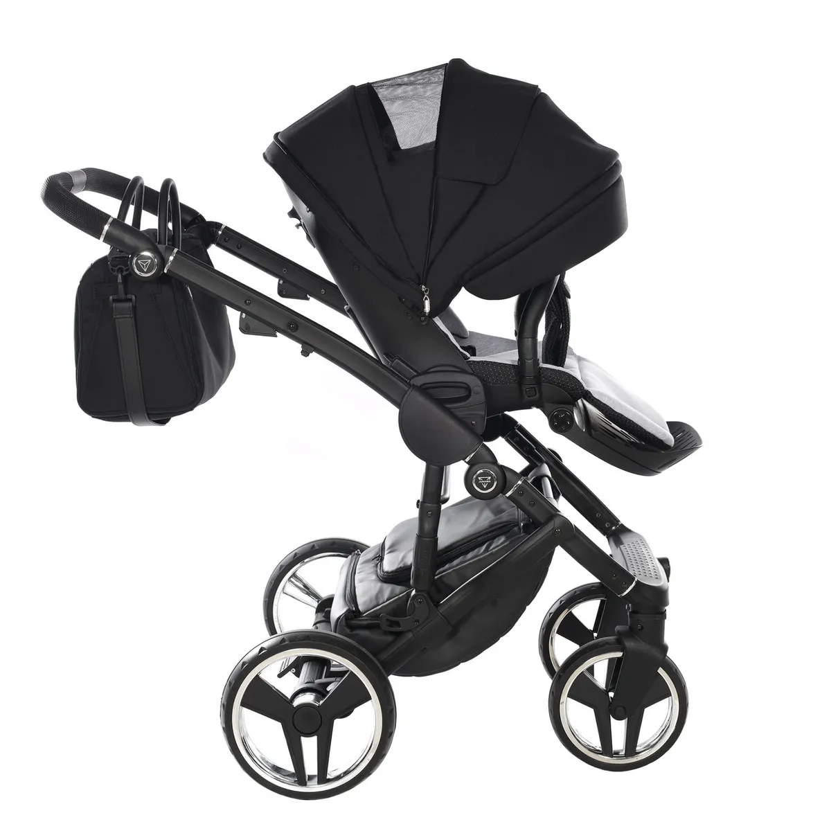 Junama Fluo Individual Satin Black Silver — kiçik şəkil 11