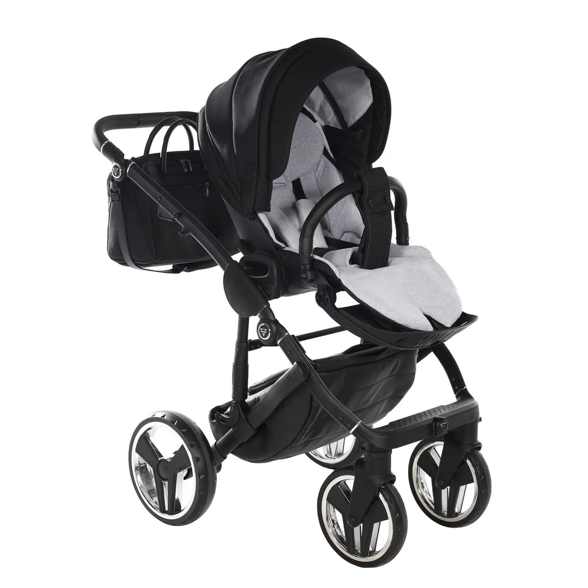 Junama Fluo Individual Satin Black Silver — kiçik şəkil 2