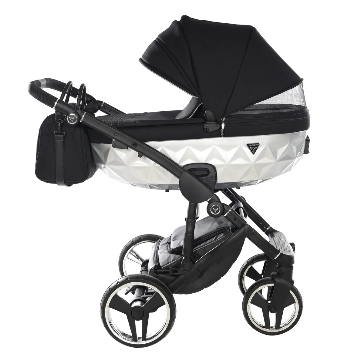 Junama Fluo Individual Satin Black Silver — kiçik şəkil 4