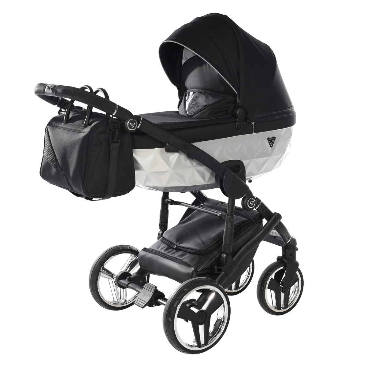 Junama Fluo Individual Satin Black Silver — kiçik şəkil 5
