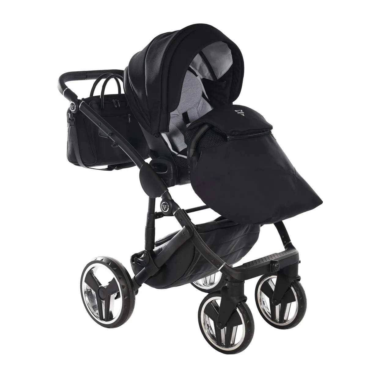 Junama Fluo Individual Satin Black Silver — kiçik şəkil 6