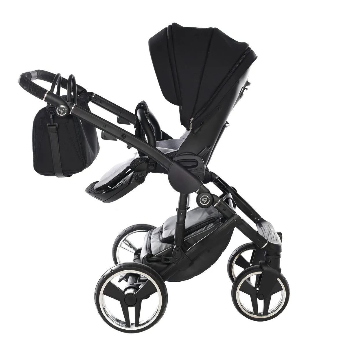 Junama Fluo Individual Satin Black Silver — kiçik şəkil 7