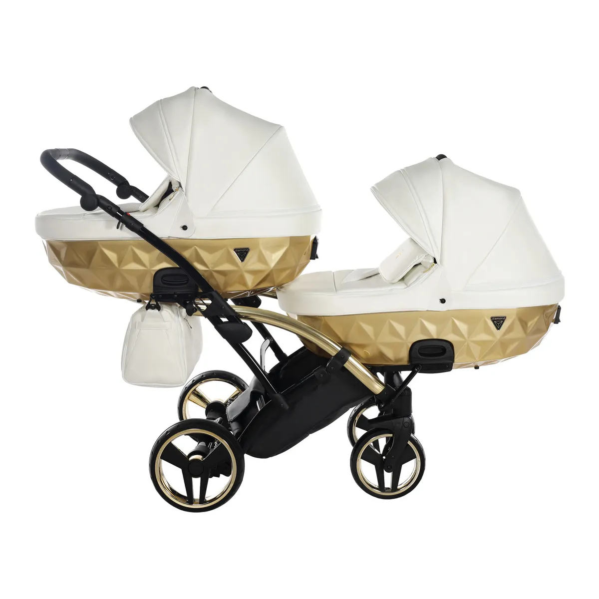 Junama Fluo Individual Satin White Gold Duo Slim — kiçik şəkil 3