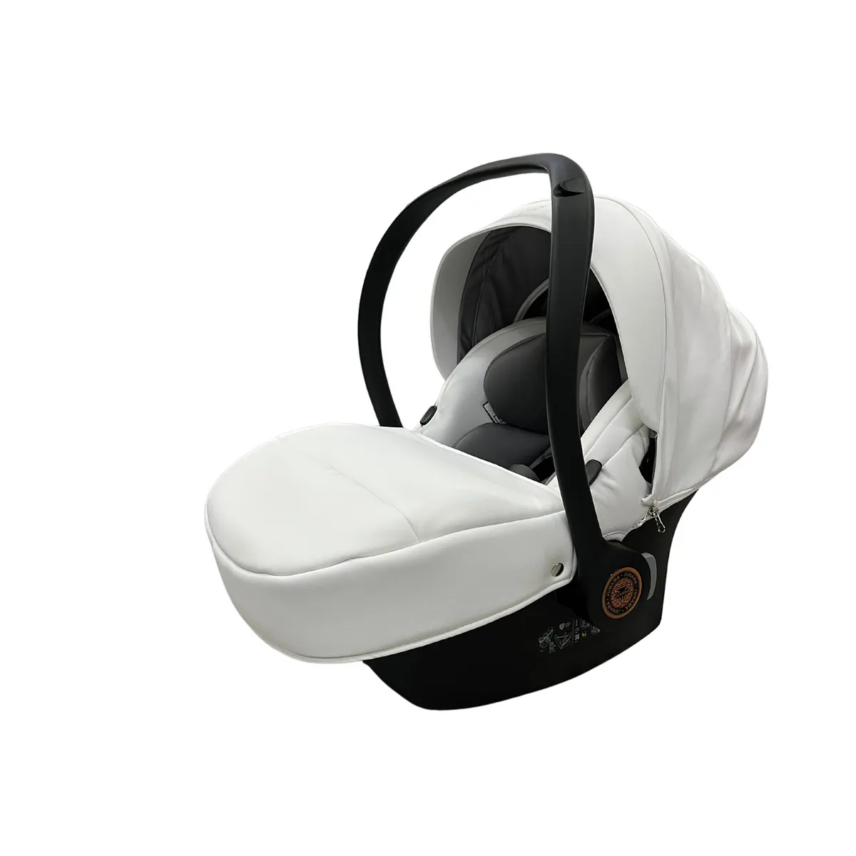 Junama Fluo Individual White Rose Gold I Size Car Seat — kiçik şəkil 2