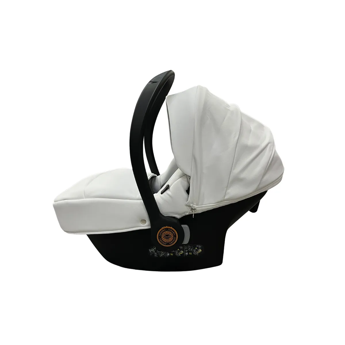 Junama Fluo Individual White Rose Gold I Size Car Seat — kiçik şəkil 3
