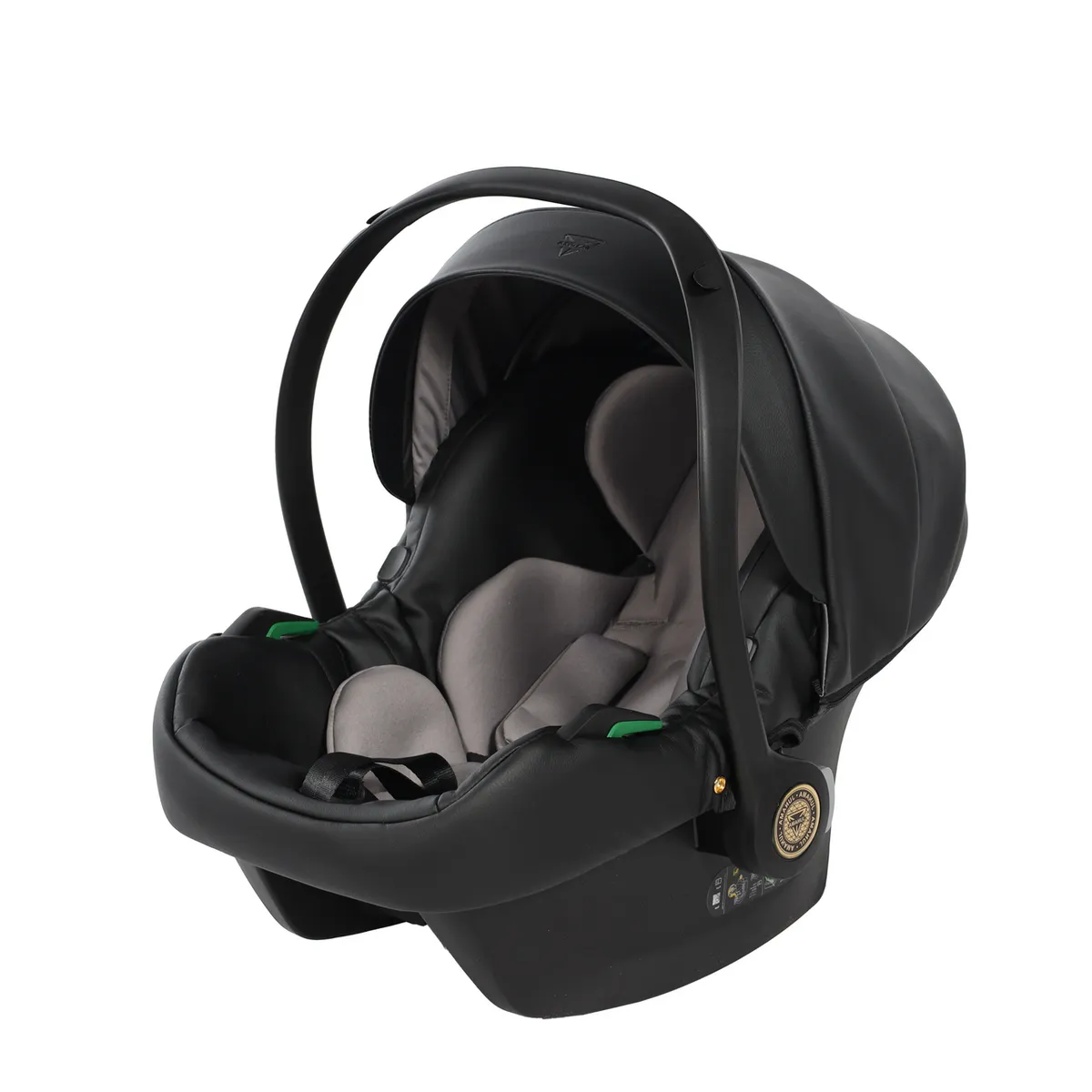 Junama Fluo Line Black Gold I Size Car Seat — Junama lüks körpə kalyaskası, şəkil 1/1