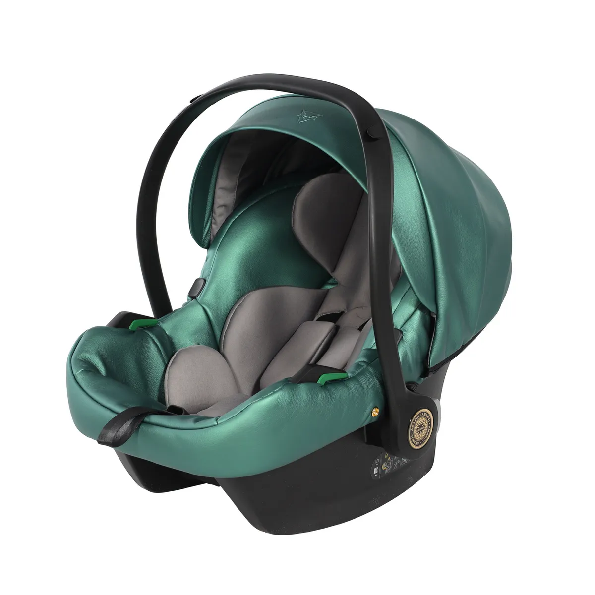 Junama Fluo Line Green I Size Car Seat — Junama lüks körpə kalyaskası, şəkil 1/1