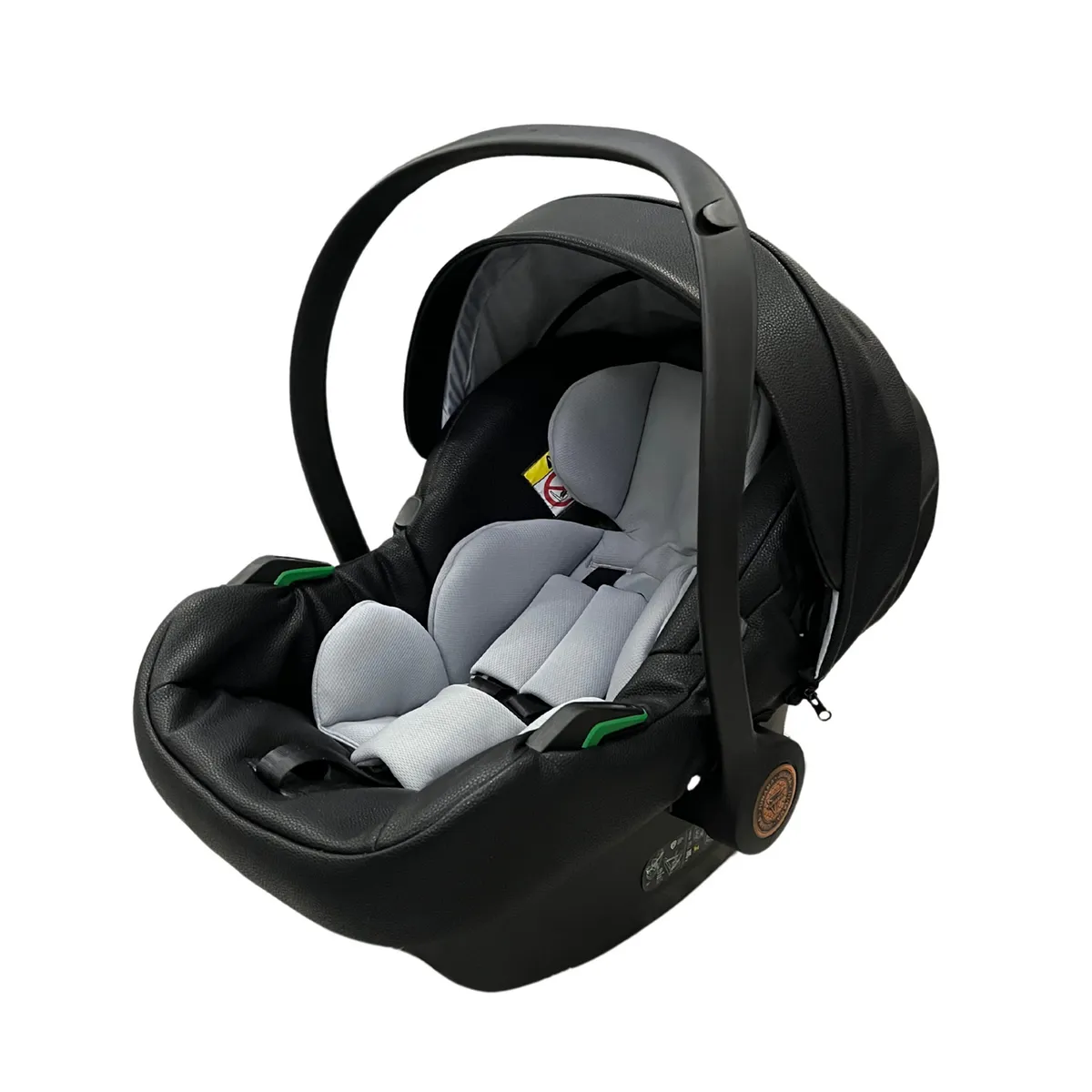 Junama Handcraft Rose Gold I Size Car Seat — Junama lüks körpə kalyaskası, şəkil 1/3