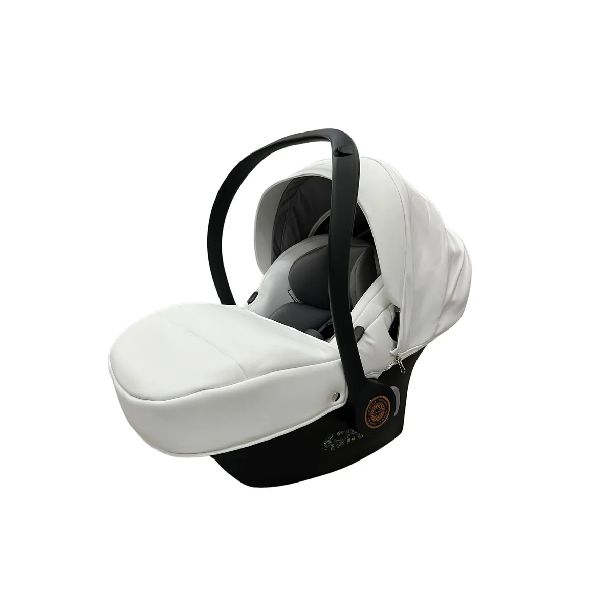 Junama Handcraft White Rose Gold I Size Car Seat — kiçik şəkil 2