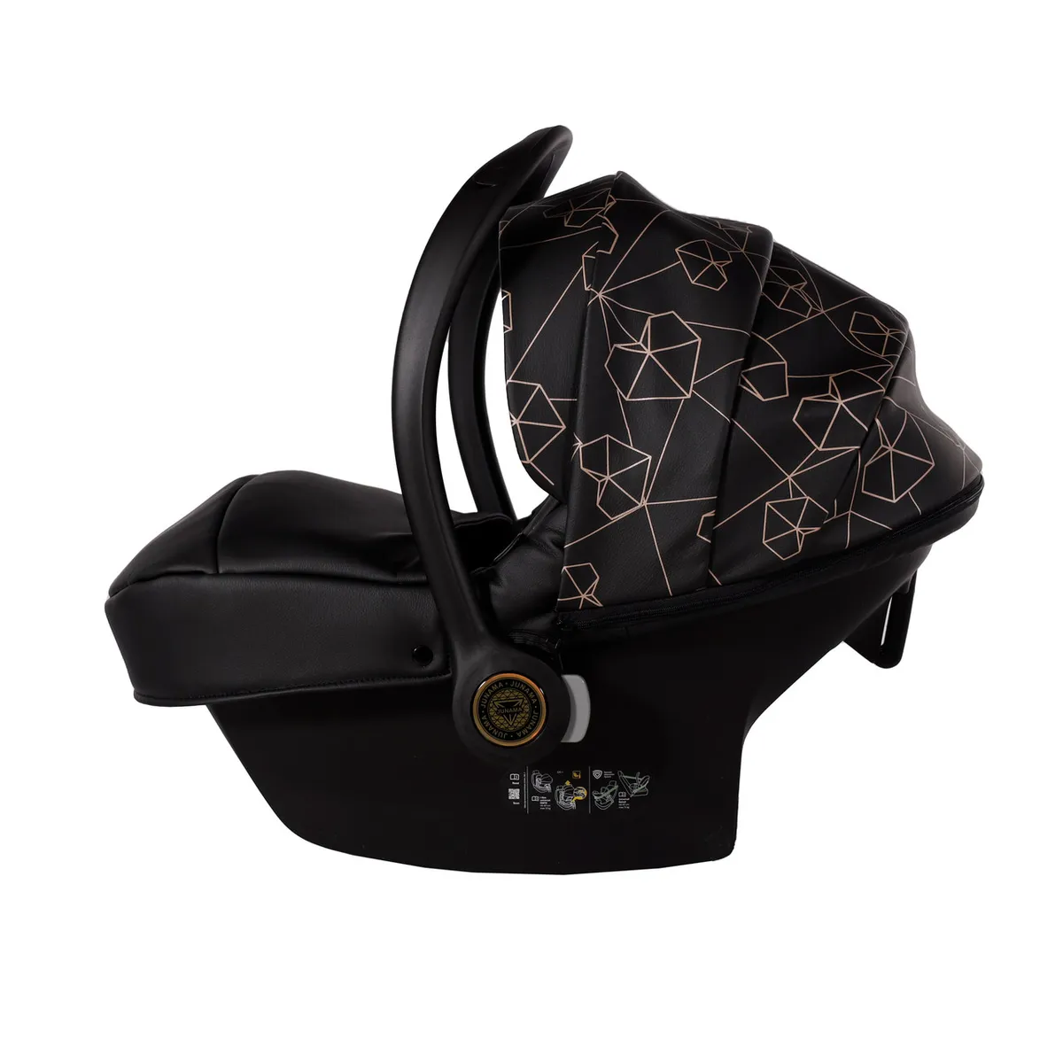 Junama Heart Black I Size Car Seat — kiçik şəkil 3