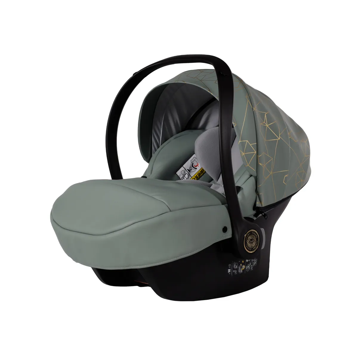 Junama Heart Green I Size Car Seat — kiçik şəkil 2