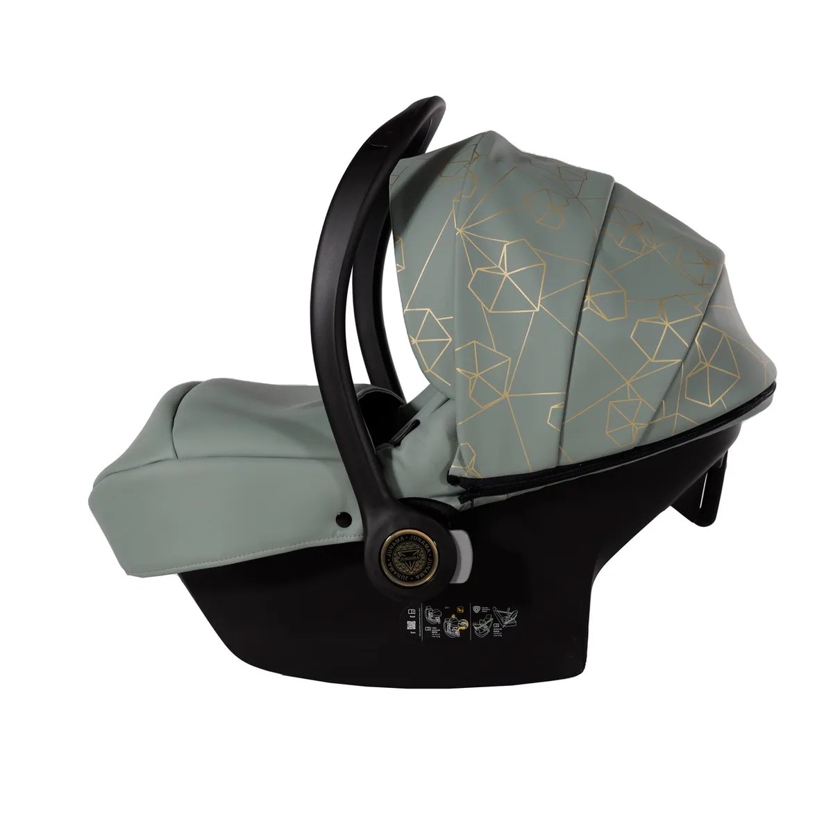 Junama Heart Green I Size Car Seat — kiçik şəkil 3