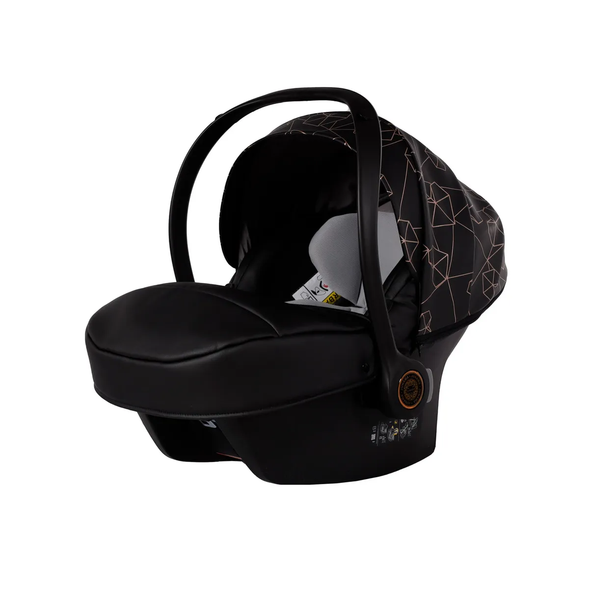 Junama Heart White Gold I Size Car Seat — kiçik şəkil 10