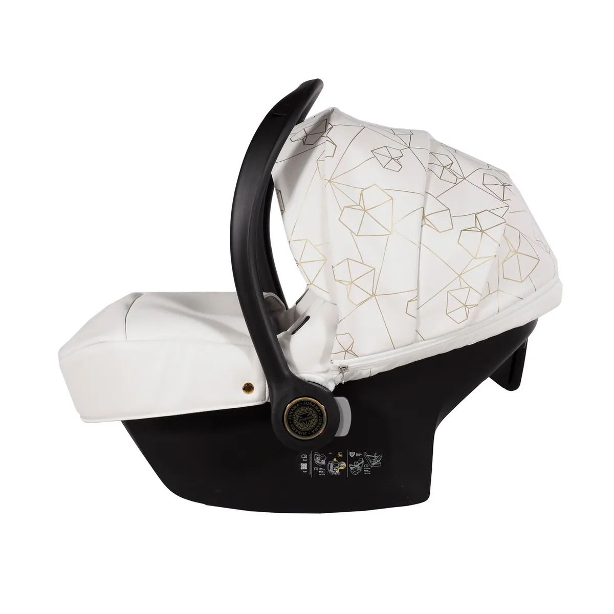 Junama Heart White Gold I Size Car Seat — kiçik şəkil 3