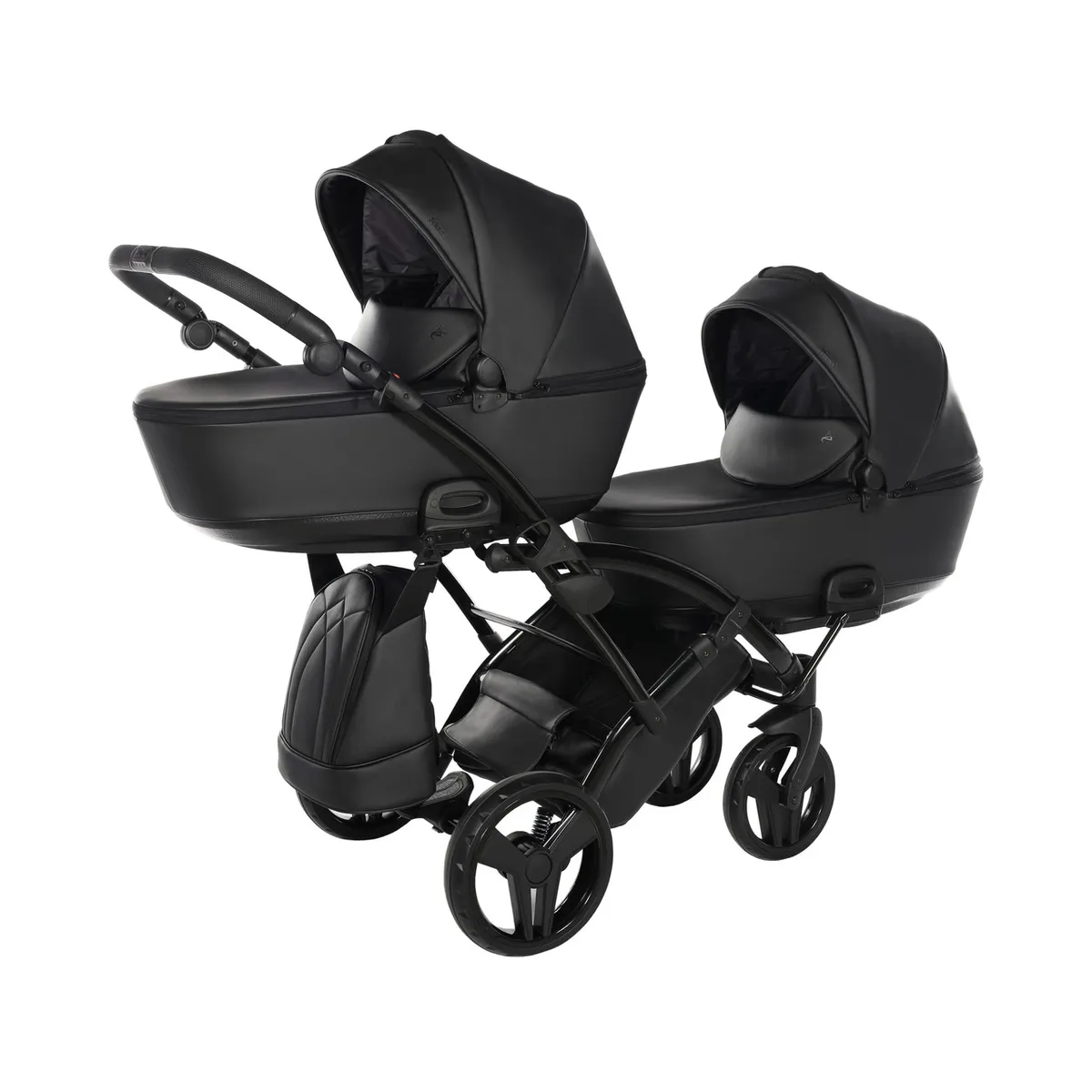 Junama Space Eco Black Duo Slim — Junama lüks körpə kalyaskası, şəkil 1/15