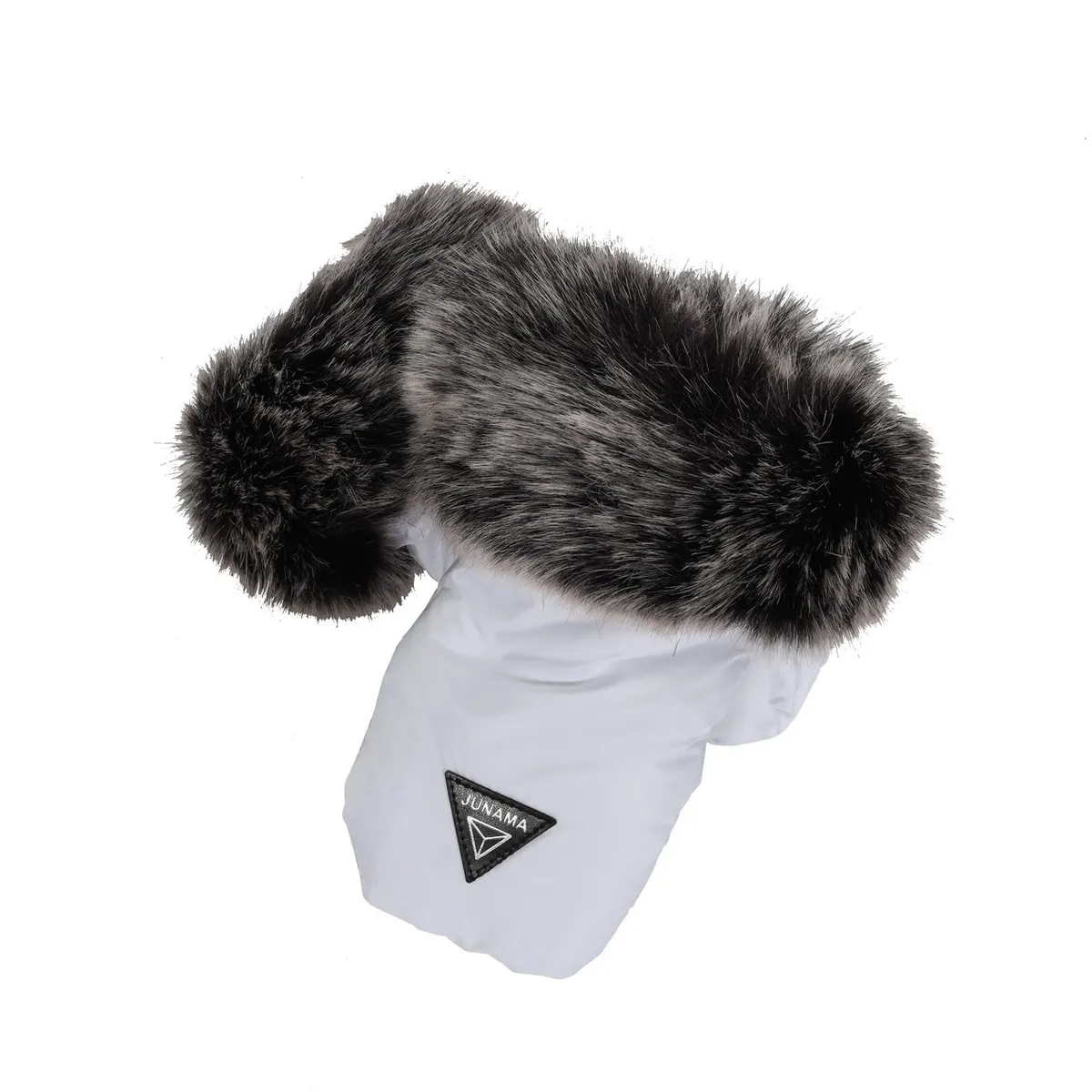 Junama White Silver Hand Muffs — Junama lüks körpə kalyaskası, şəkil 1/1